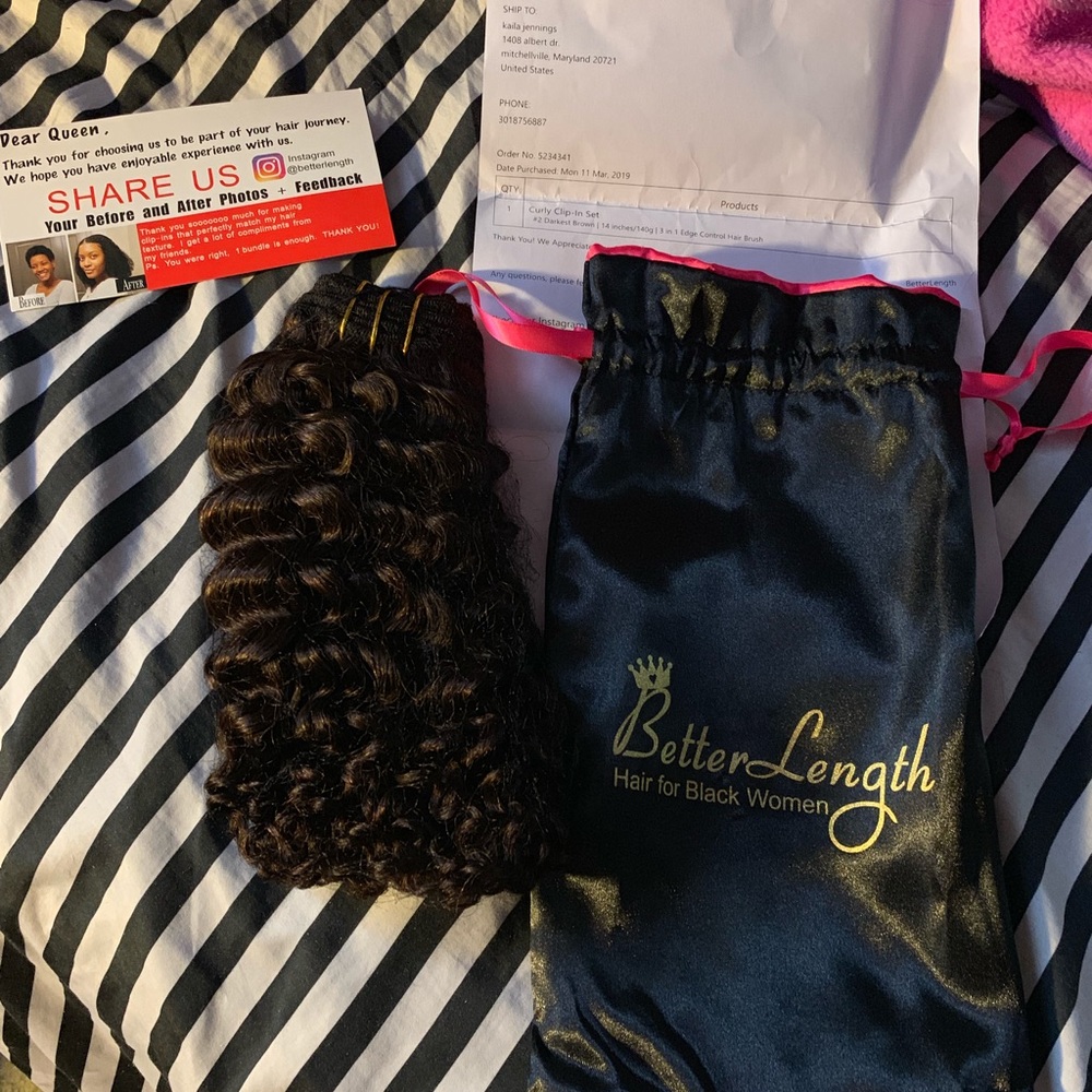 Curly Hair Clip-Ins